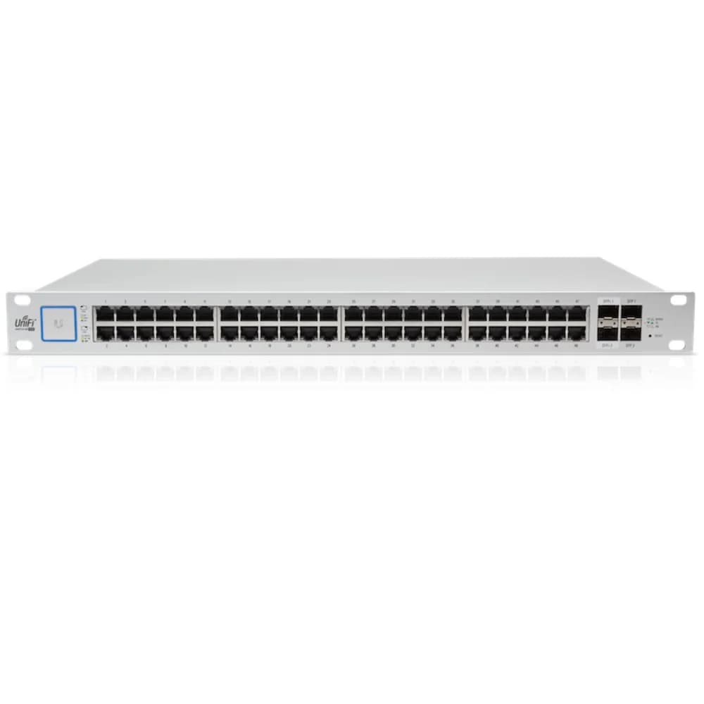 UBIQUITI US-48-500W Управляемый коммутатор на 48 портов с возможностью раздачи питания, 500Вт