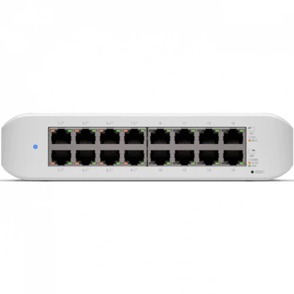 Коммутатор Ubiquiti UniFi Desktop 16Port Gigabit Switch with PoE