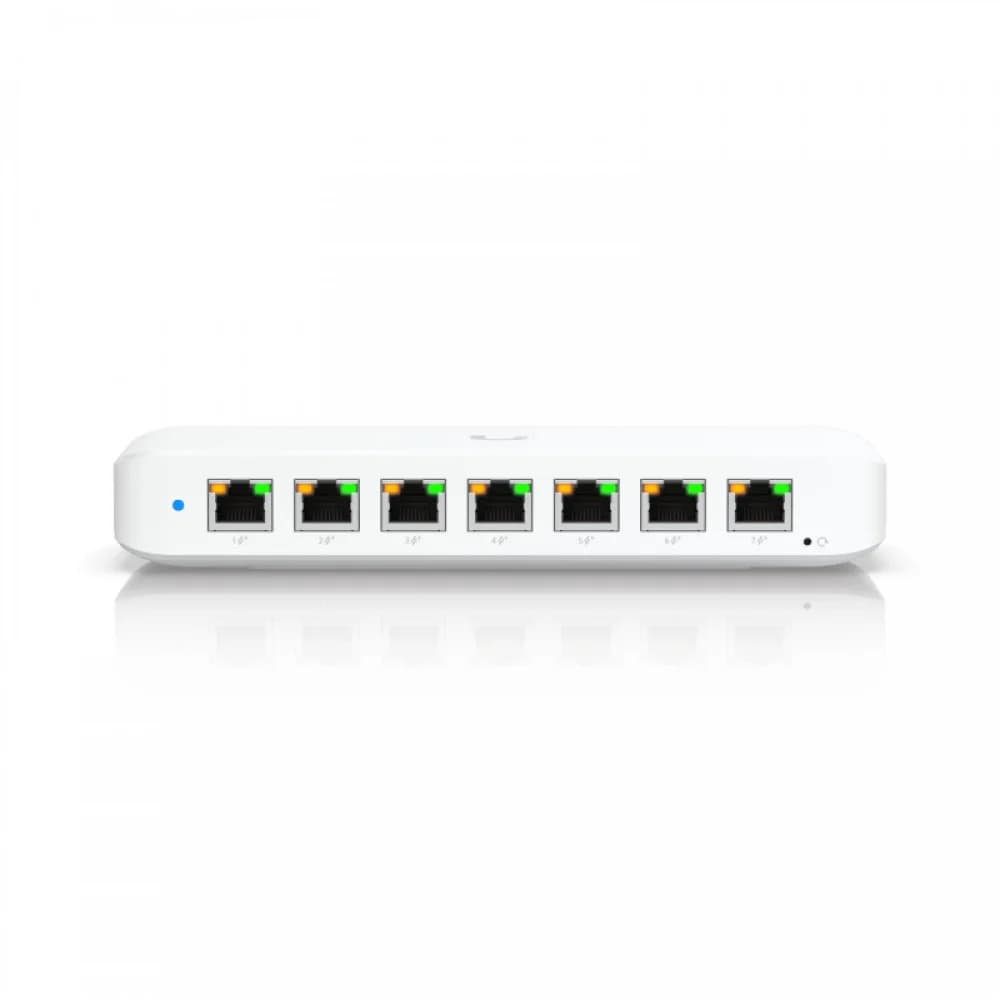 Коммутатор/ A compact, Layer 2, 8-port GbE PoE switch with versatile mounting options