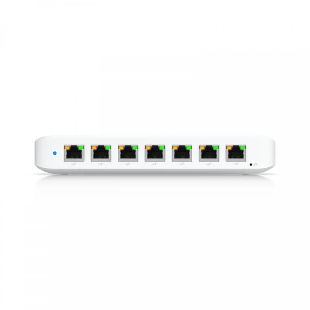 Коммутатор Ubiquiti UniFi Switch Ultra 60W PoE-коммутатор, 8х 1G RJ45, раздача 52 Вт