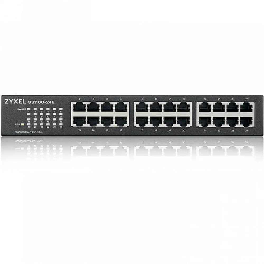 Коммутатор Zyxel GS1100-24E-EU0103F 24G неуправляемый