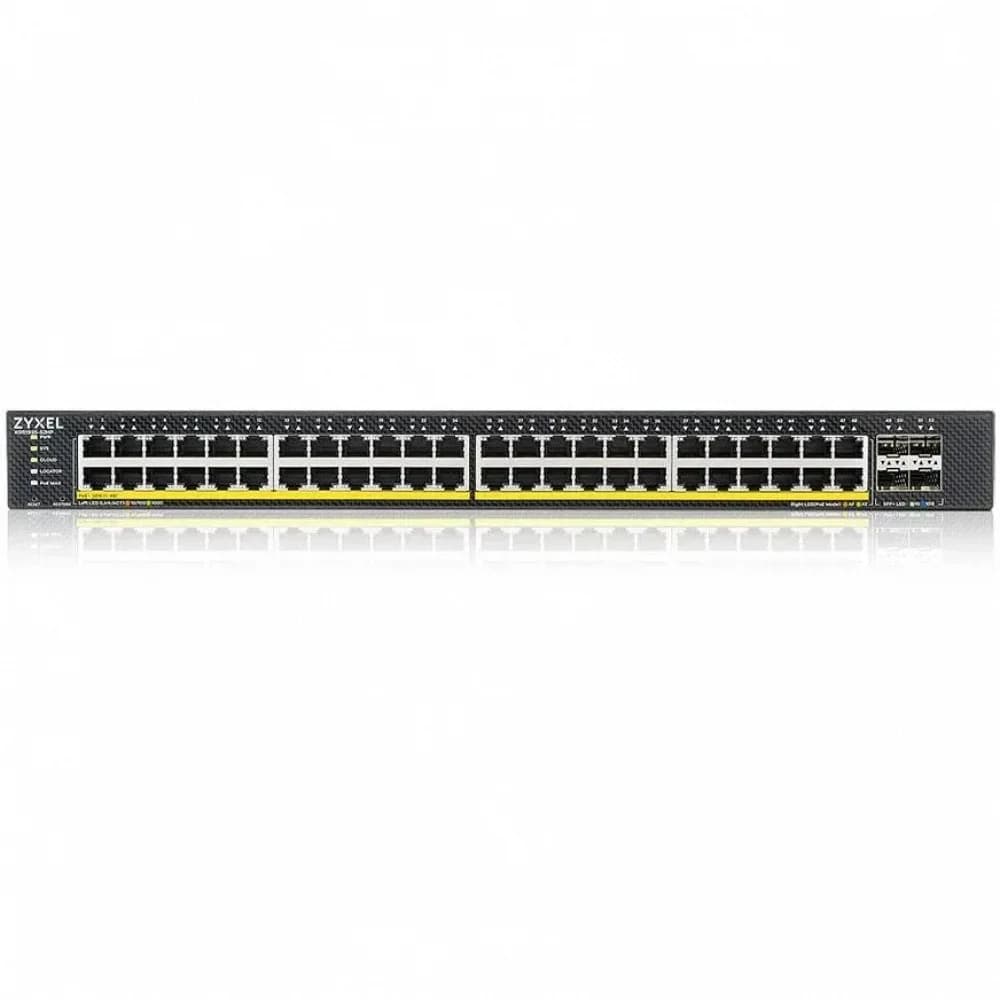 Smart L3 Lite Gigabit PoE Switch Zyxel NebulaFlex XGS1935-52HP, 48xRJ-45: 1G PoE+, 4xSFP+, 375W PoE budget, rack 19"