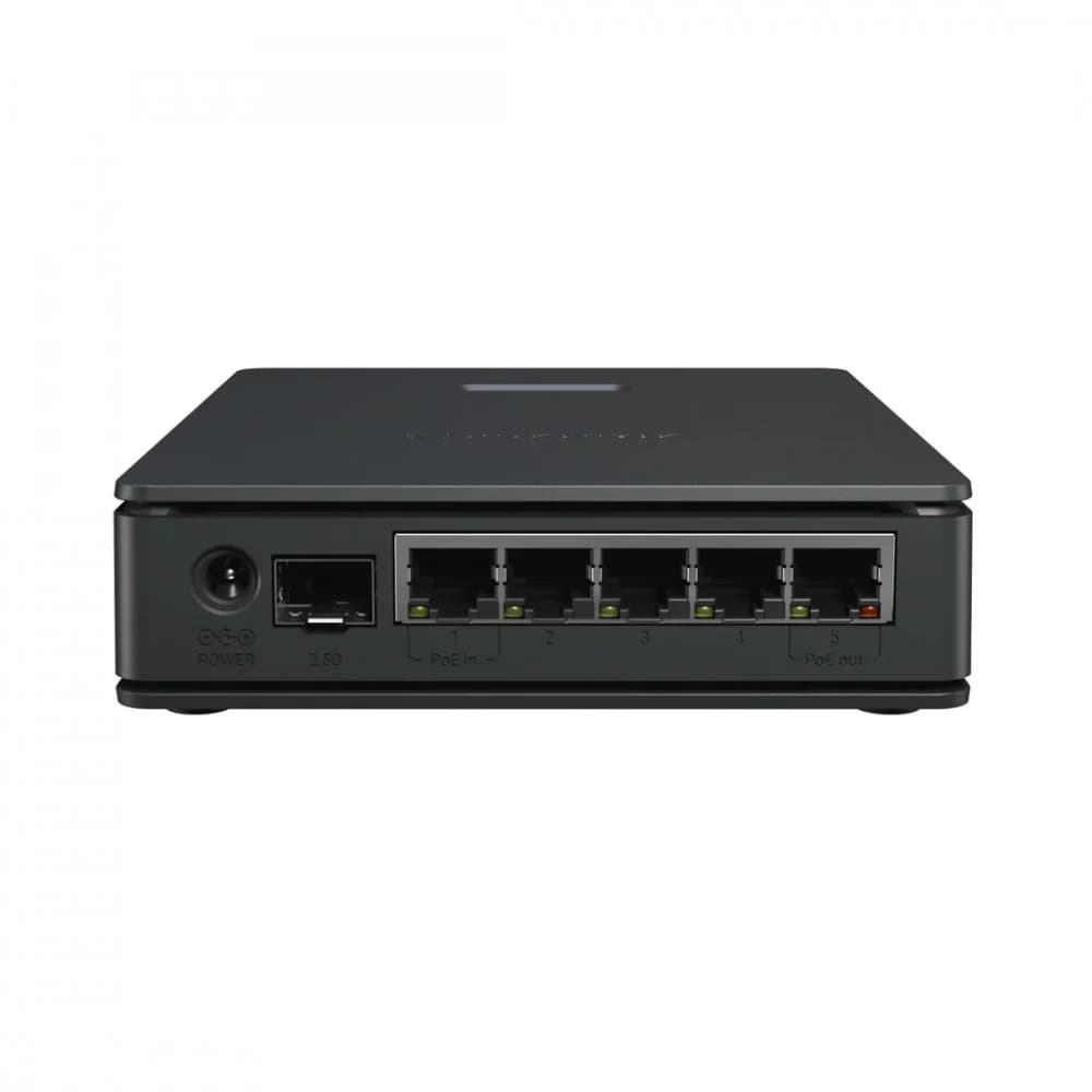 Маршрутизатор, MikroTik, E62iUGS-2axD5axT, hAP ax S, 5 портов 10/100/1000M (Ether1 Passive PoE), Passive PoE in, 802.11b/g/n/ac/ax, AX2400, RouterOS (7), -40°C to 50°C, desktop