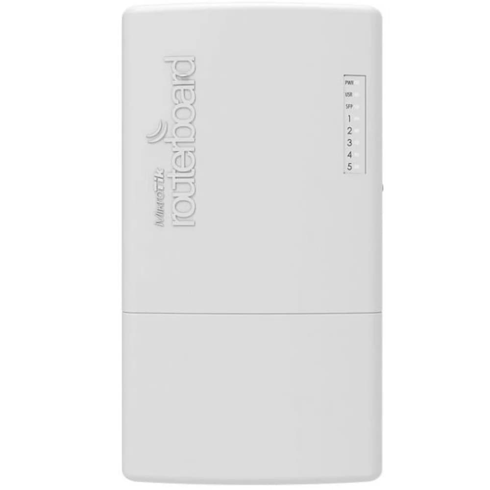 Маршрутизатор MikroTik RB960PGS-PB PowerBox Pro with 800MHz CPU, 128MB RAM, 5x Gigabit LAN (four with PoE out), SFP cage, RouterOS L4, outdoor case,