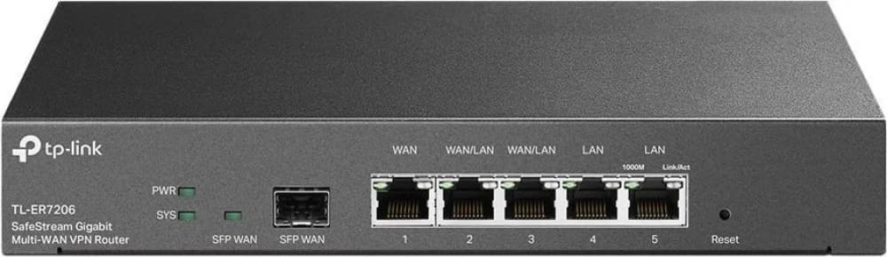ER7206 (TL-ER7206) SafeStream гигабитный Multi-WAN VPN-маршрутизатор (072391)