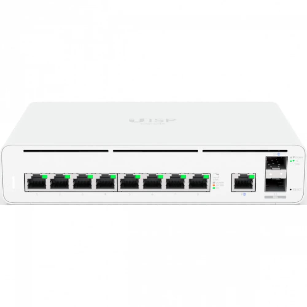 UISP console with an integrated, multi-gigabit Ethernet gateway