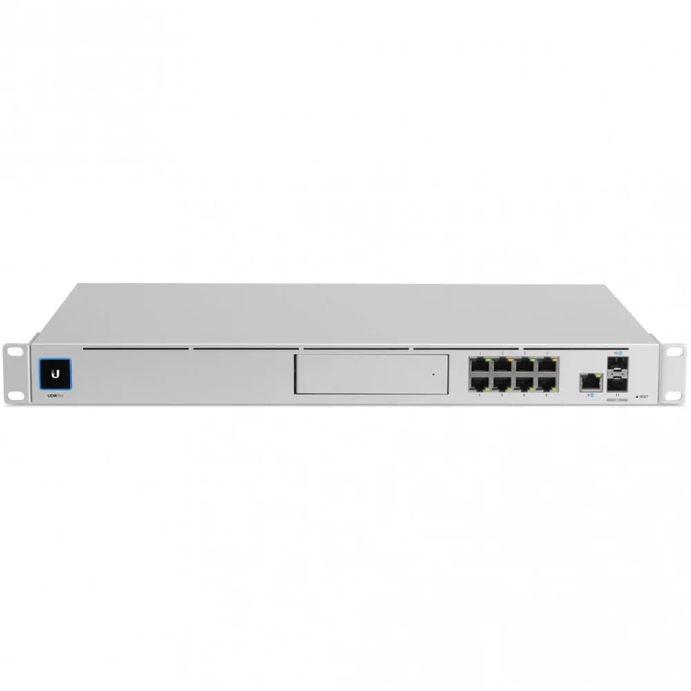 1U Rackmount 10Gbps UniFi Multi-Application System with 3.5" HDD Expansion and 8Port Switch