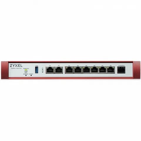 Межсетевой экран Zyxel USG FLEX 200H, Rack, 2xRJ-45: 1/2.5G (LAN/WAN), 6xRJ-45: 1G (LAN/WAN), 1xUSB3.0, AP Controller (8/40), Device HA, в комплекте с Entry Defense Pack на 1 год **
