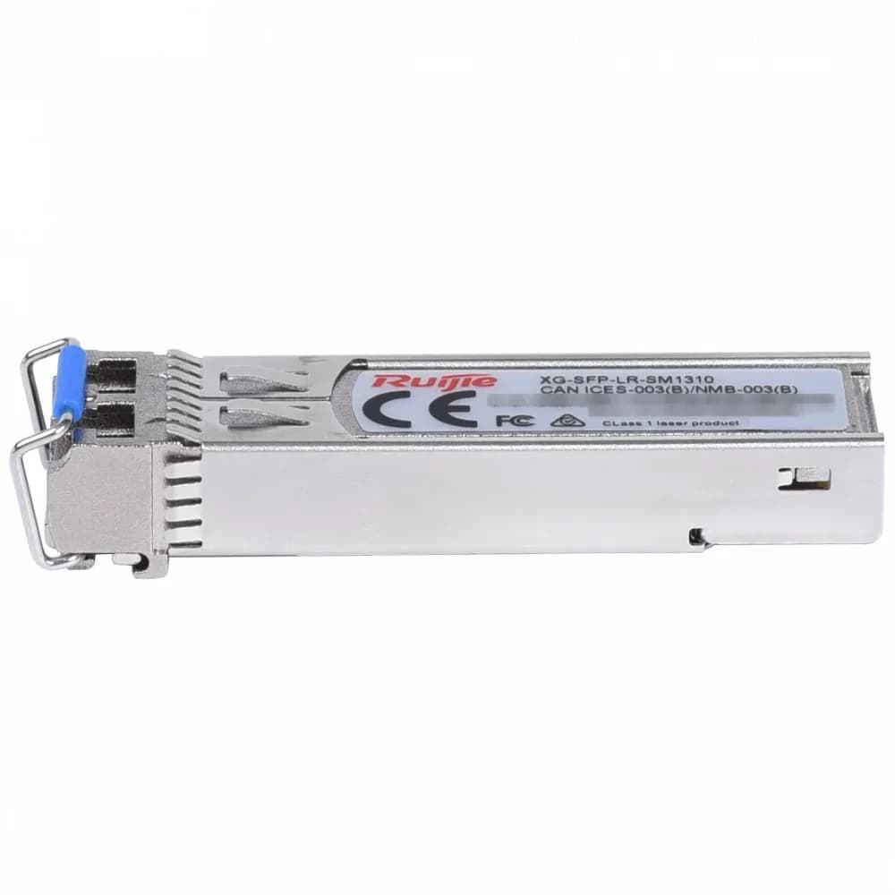 Трансивер Ruijie XG-SFP-LR-SM1310, 10GBASE-LR SFP+ 1310-nm 10-km DOM Duplex LC SMF Optical Transceiver Module
