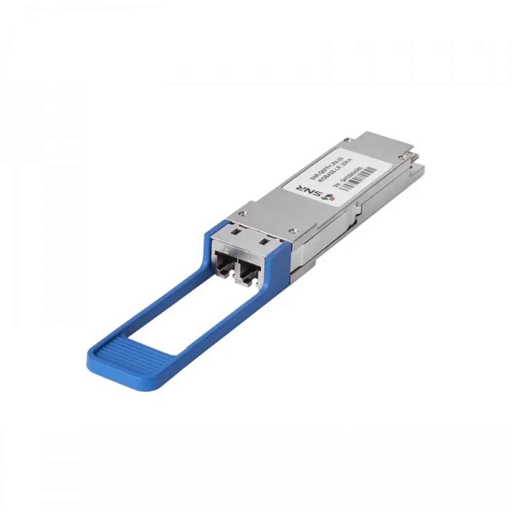 Двухволоконный модуль, QSFP+ 40GBASE-LR4, разъем LC, дальность до 20км