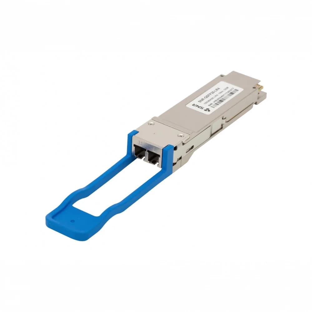 SNR Модуль QSFP28 оптический, 100GBASE-LR4, 6,5дБ, дальность до 10км
