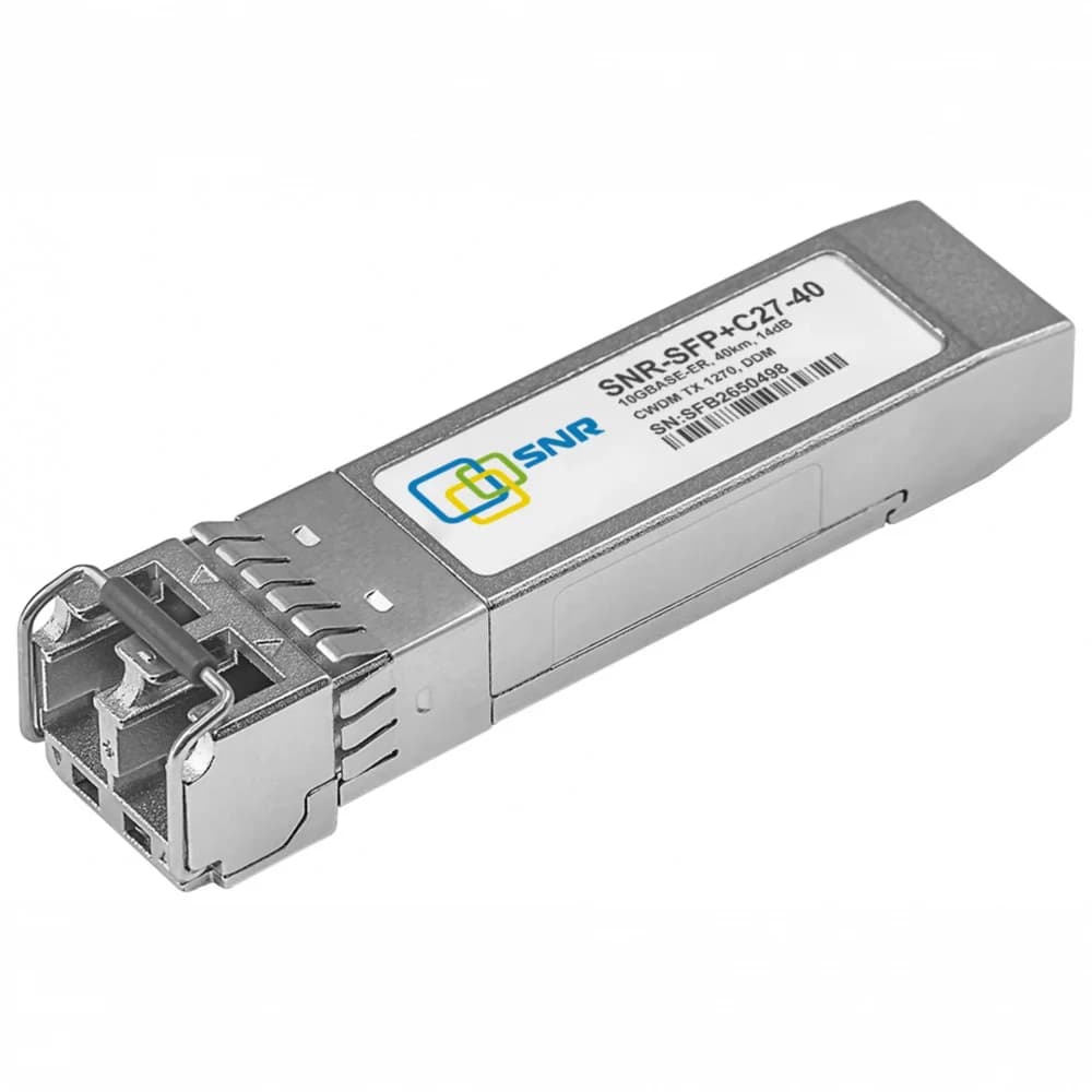 Модуль SFP+ CWDM оптический, дальность до 40км (14dB), 1270нм