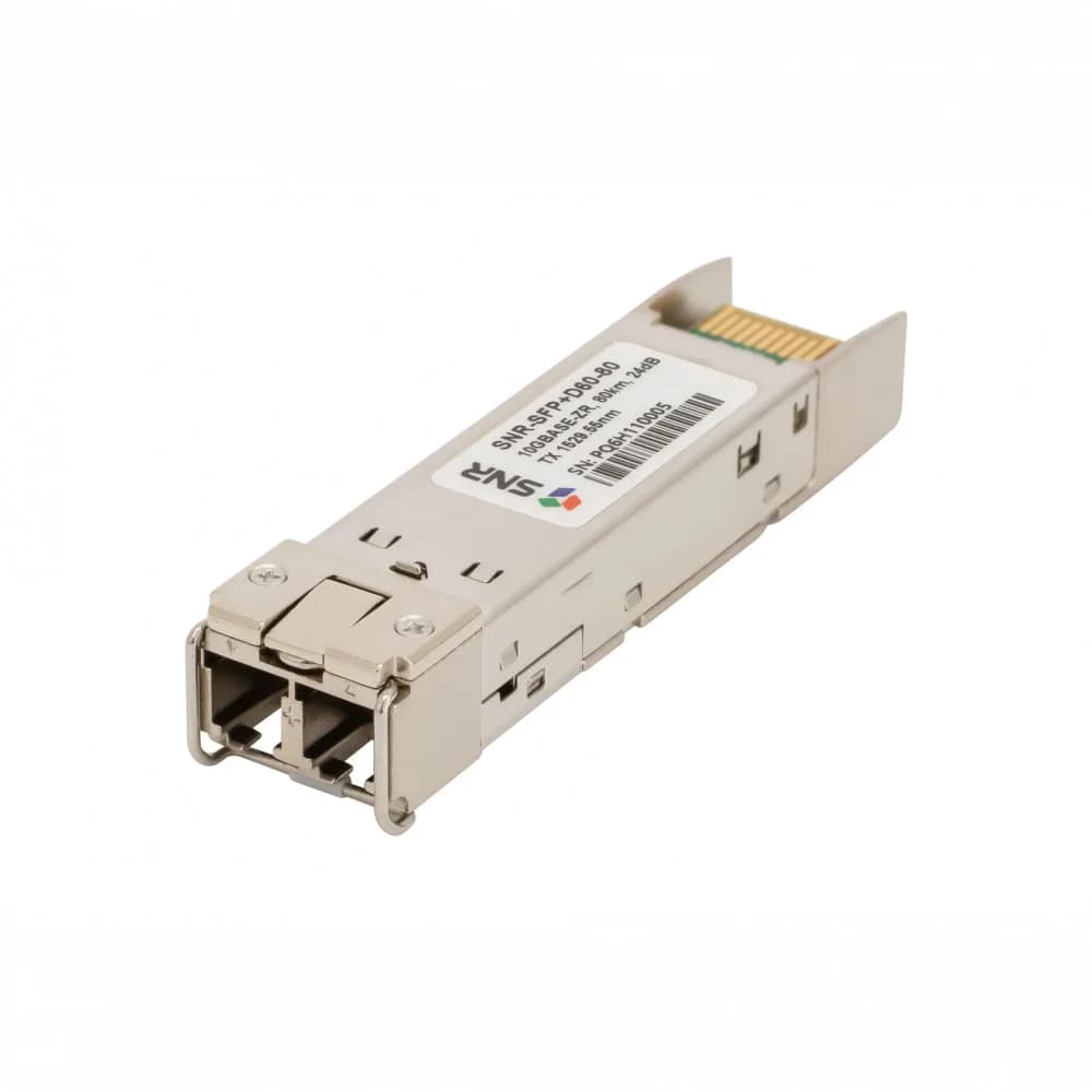 Модуль SFP+ DWDM оптический, дальность до 80км (24dB), 1529.55нм