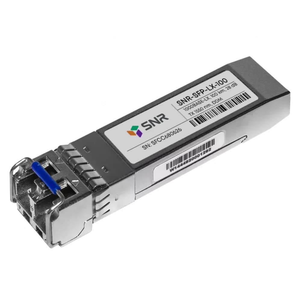 Модуль SFP оптический, дальность до 100км (28dB) 1550нм