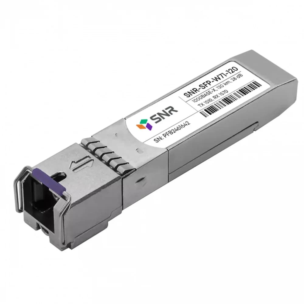 Модуль SFP WDM, дальность до 120км (28dB), 1570нм