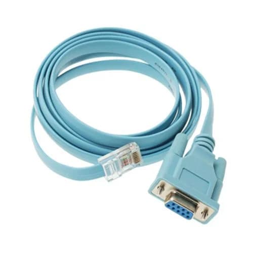 Консольный кабель 6ft with RJ45 and DB9F для оборудования Cisco