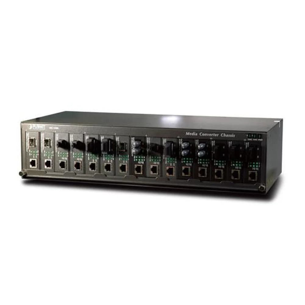 15-slot 19" Media Converter Chassis