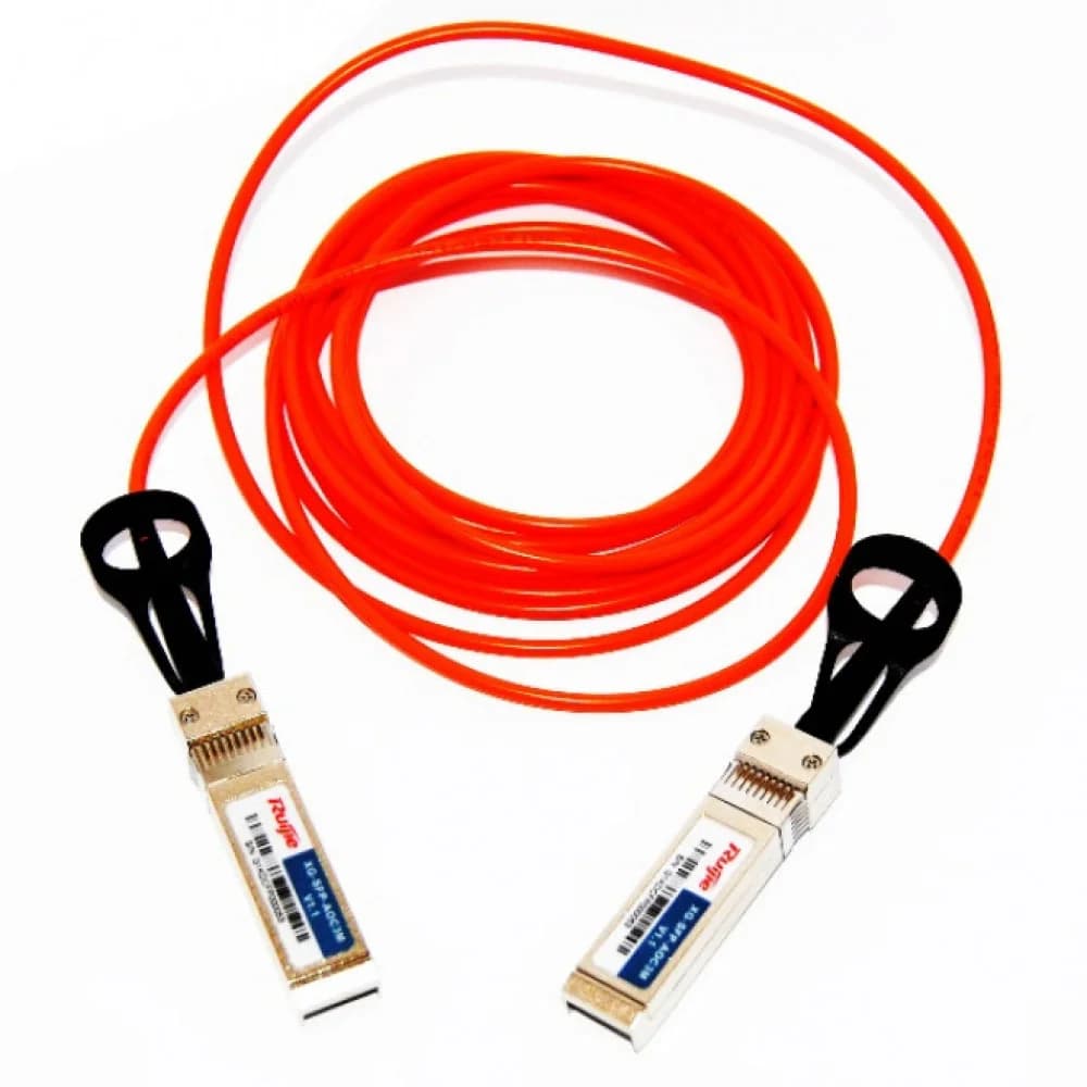 Reyee 10GBASE SFP+ Optical Stack Cable (included both side transceivers), 5 Meter