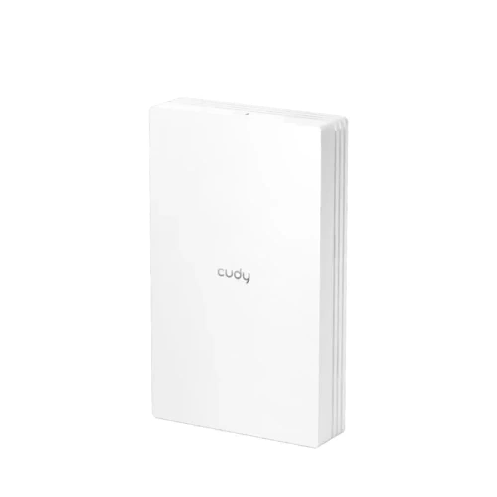 Точка доступа Wi-Fi CUDY AX3000 Gigabit Wall-Plate Wi-Fi 6 Access Point AX3000 Dual Band Wi-Fi 6 Wall Plate Access Point, Chipset MT7981+MT7531AE+MT7976CN, 802.11ax/ac/a/b/g/n, 2402Mbps at 5GHz + 57