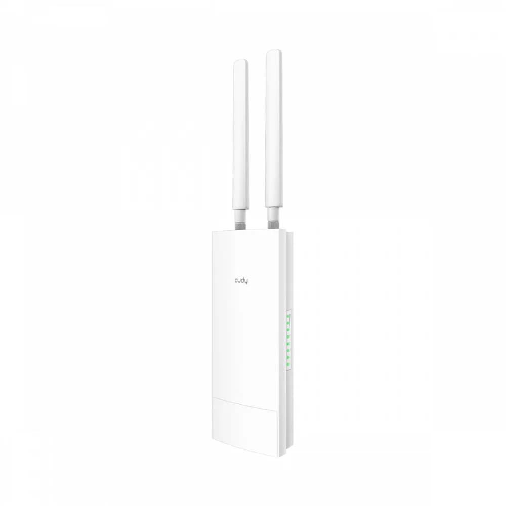 Точка доступа/ Outdoor 4G LTE AC1200 WiFi Router, Cat.4, 300Mbps + 867Mbps Wi-Fi, build-in 4G LTE modem, lightning protection, IP65 Waterproof, 10/100M RJ45, 2 x Detachable 4G Antennas, 24V passive