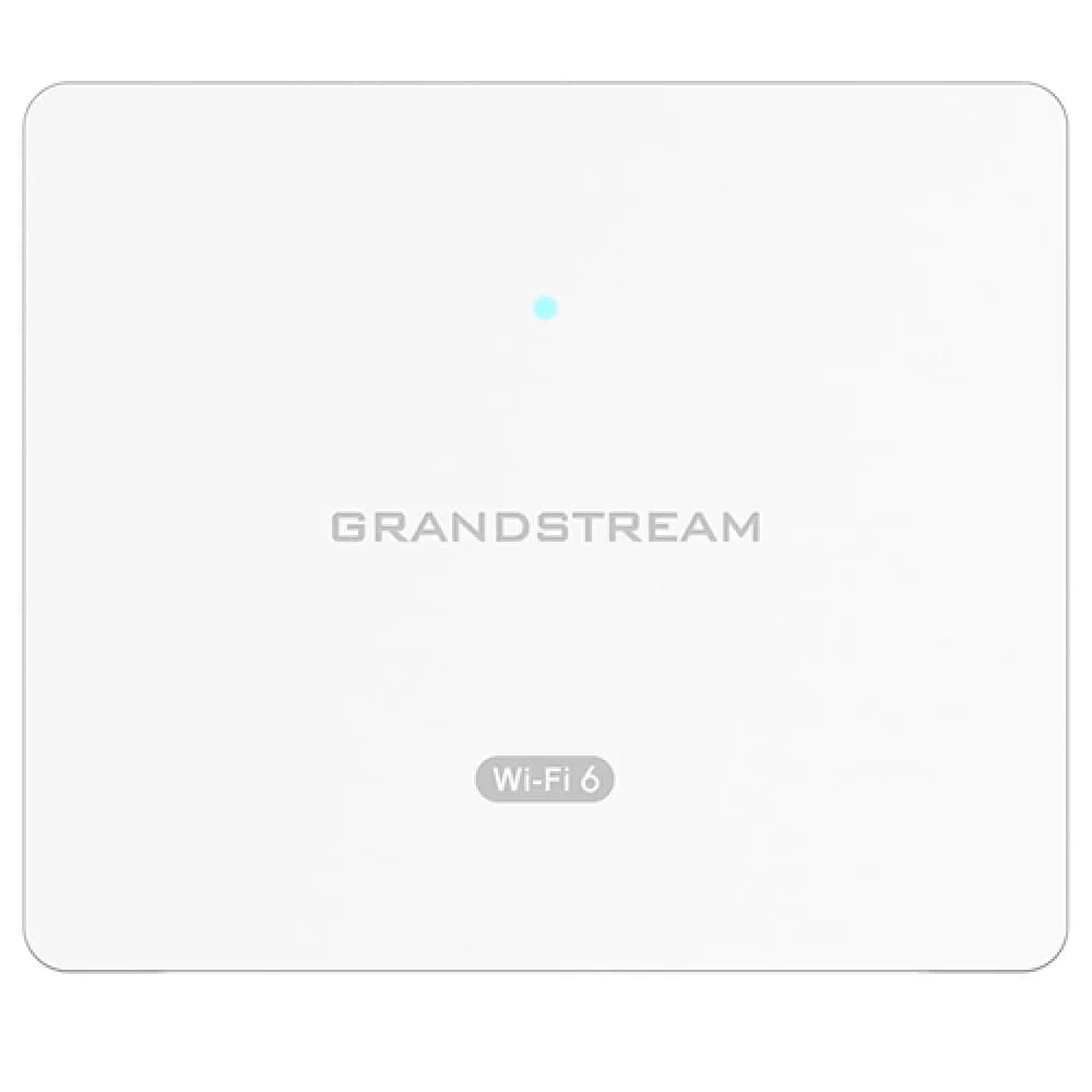 Точка доступа, Grandstream, GWN7604, 1x GbE PoE, 2x GbE with PSE, 1x GbE, 2.4G/5G, 802.11a/b/g/n/ac/ax, AX3000, Внутренняя