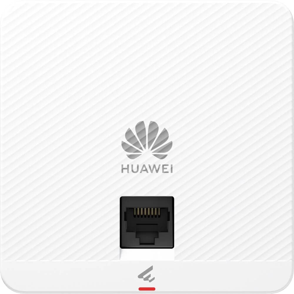 Точка доступа HUAWEI AP162E Wi-Fi6 настенная (2.4/5 GHz, 2x2/2x2 MIMO, 1*GE PoE/1*GE RJ45, установка в стене 86x86x35мм)