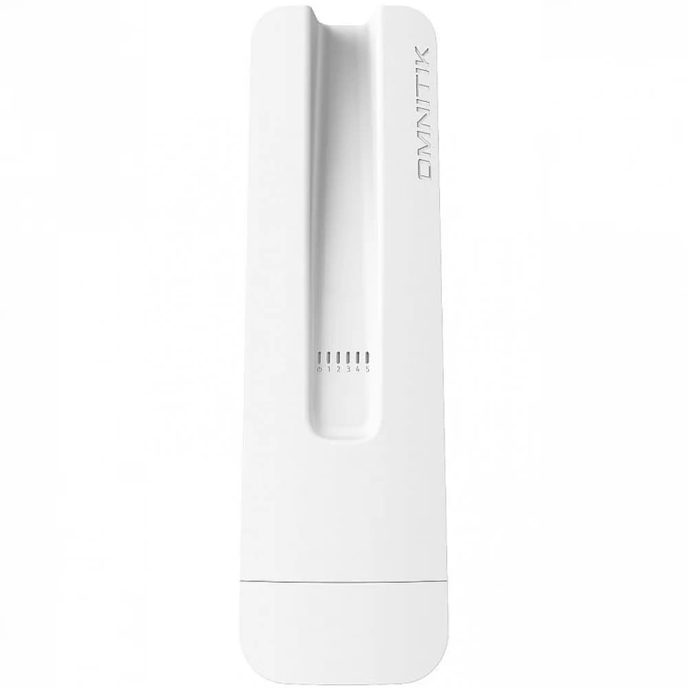 MikroTik OmniTIK 5 POE ac with 2 x 7.5dBi integrated 5GHz Omni antennas, High Gain Dual Chain 802.11an/ac wireless, 720MHz CPU, 128MB RAM, 5xGigabit LAN (4 with POE -OUT), POE, PSU, pole mount, Rout