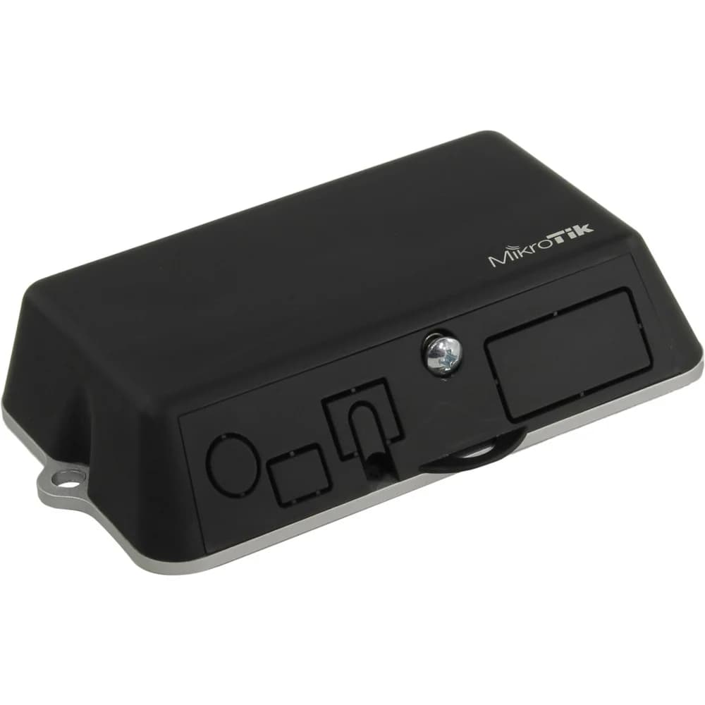 Точка доступа MikroTik RB912R-2nD-LTm LtAP mini with 650MHz CPU, 64MB RAM, 1xLAN, built-in 2.4Ghz 802.11b/g/n Dual Chain wireless with integrated ante