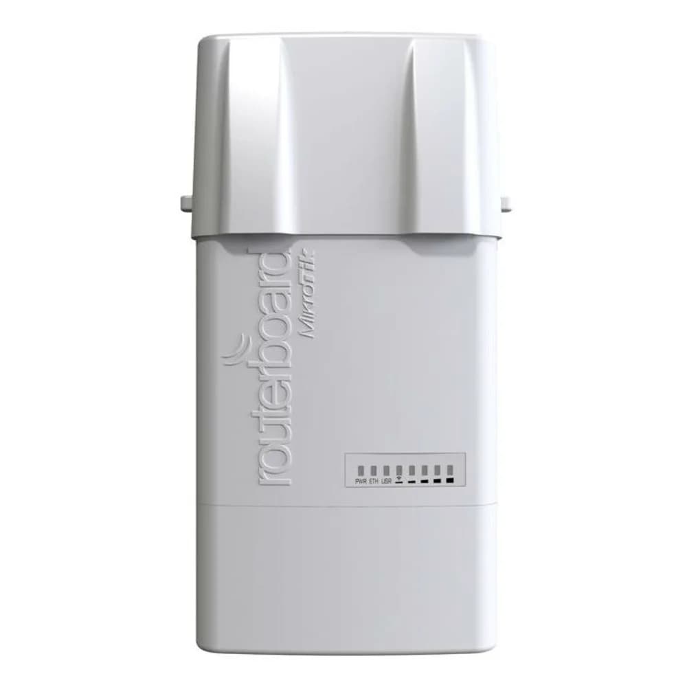 Точка доступа MikroTik RB912UAG-5HPnD-OUT BaseBox 5 with 600Mhz Atheros CPU, 64MB RAM, 1xGigabit LAN, USB, miniPCle, built-in 5Ghz 802.11a/n 2x2 two c