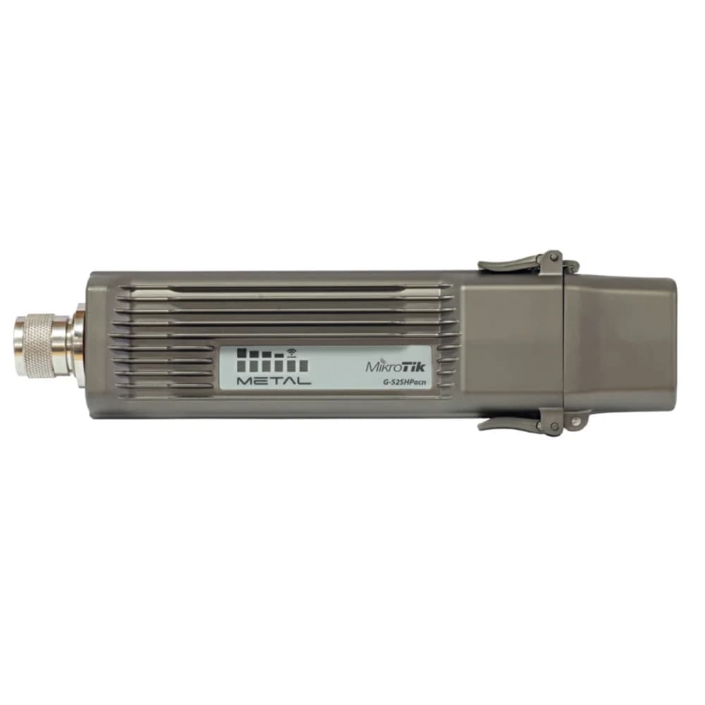 Точка доступа MikroTik RBMetalG-52SHPacn 2.4/5GHz 802.11a/b/g/n/ac wireless, RouterOS L4, metal case, mounting loops, PoE, PSU, Omni antenna