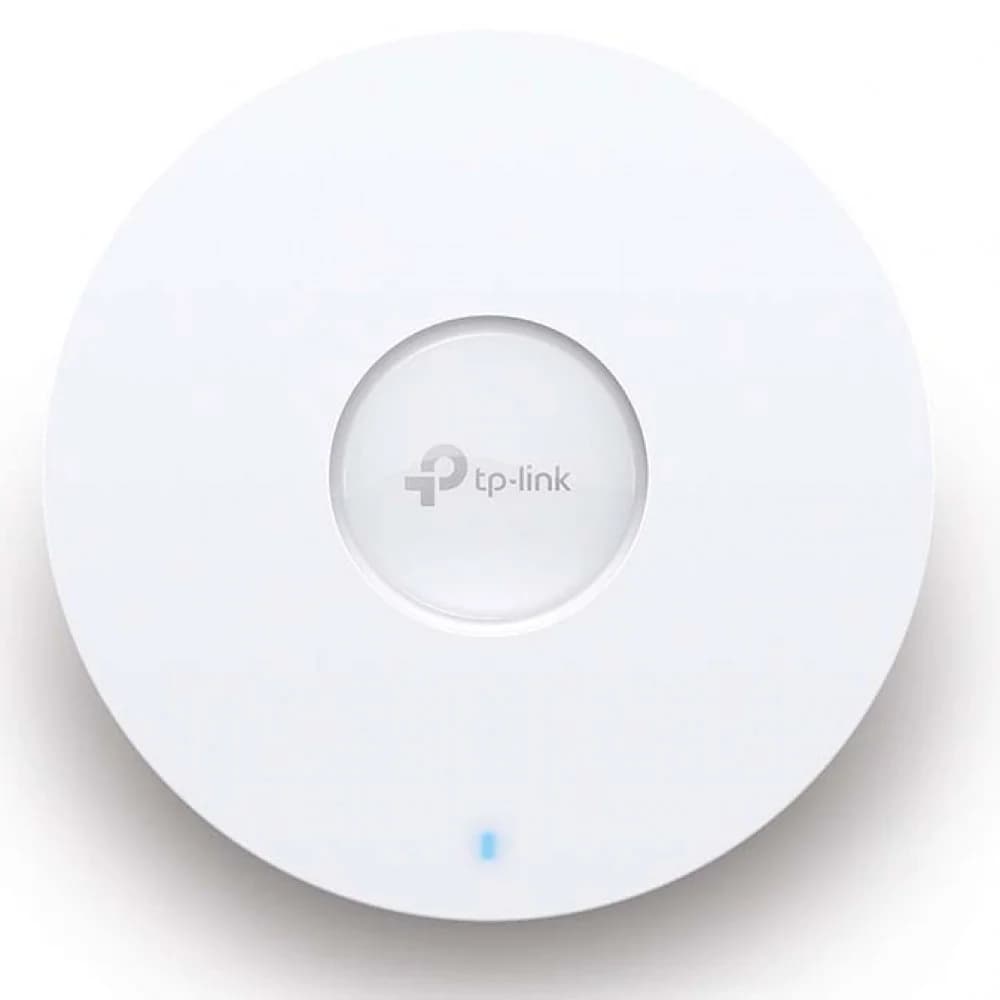 TP-Link EAP633, AX1800 Потолочная двухдиапазонная точка доступа Wi-Fi 6, 1 гиг. порт RJ45, до 574 Мбит/с на 2,4 ГГц + до 1201 Мбит/с на 5 ГГц, PoE 802.3at, 2 встр.антенны, MU-MIMO, БП нет в комплект