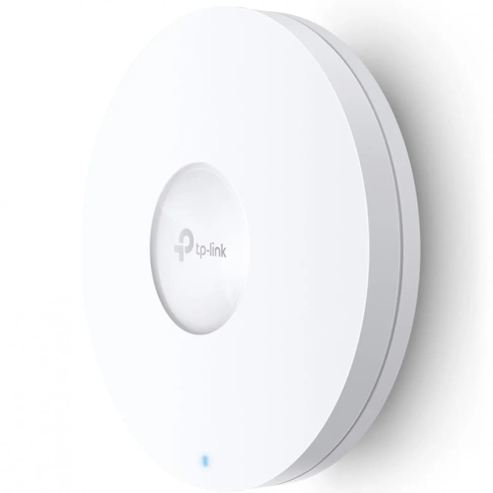 Точка доступа потолочная двухдиапазонная AX3600 GbE TP-Link EAP660 HD 2,5 Гбит/с порт Ethernet RJ-45 (с поддержкой PoE IEEE802.3at), IEEE 802.11ax/ac/n/g/b/a, 1148 Mbps на 2,4 GHz, 2402 Mbts на 5 GH