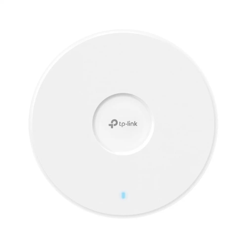 Точка доступа потолочная двухдиапазонная BE9300 10GbE TP-Link EAP772 < 2.5 Гбит/с порт Ethernet RJ-45 (с поддержкой PoE IEEE802.3bt, IEEE 802.11be/ax/ac/n/g/b/a, До 574 Мбит/с (2,4 ГГц) + до 2880