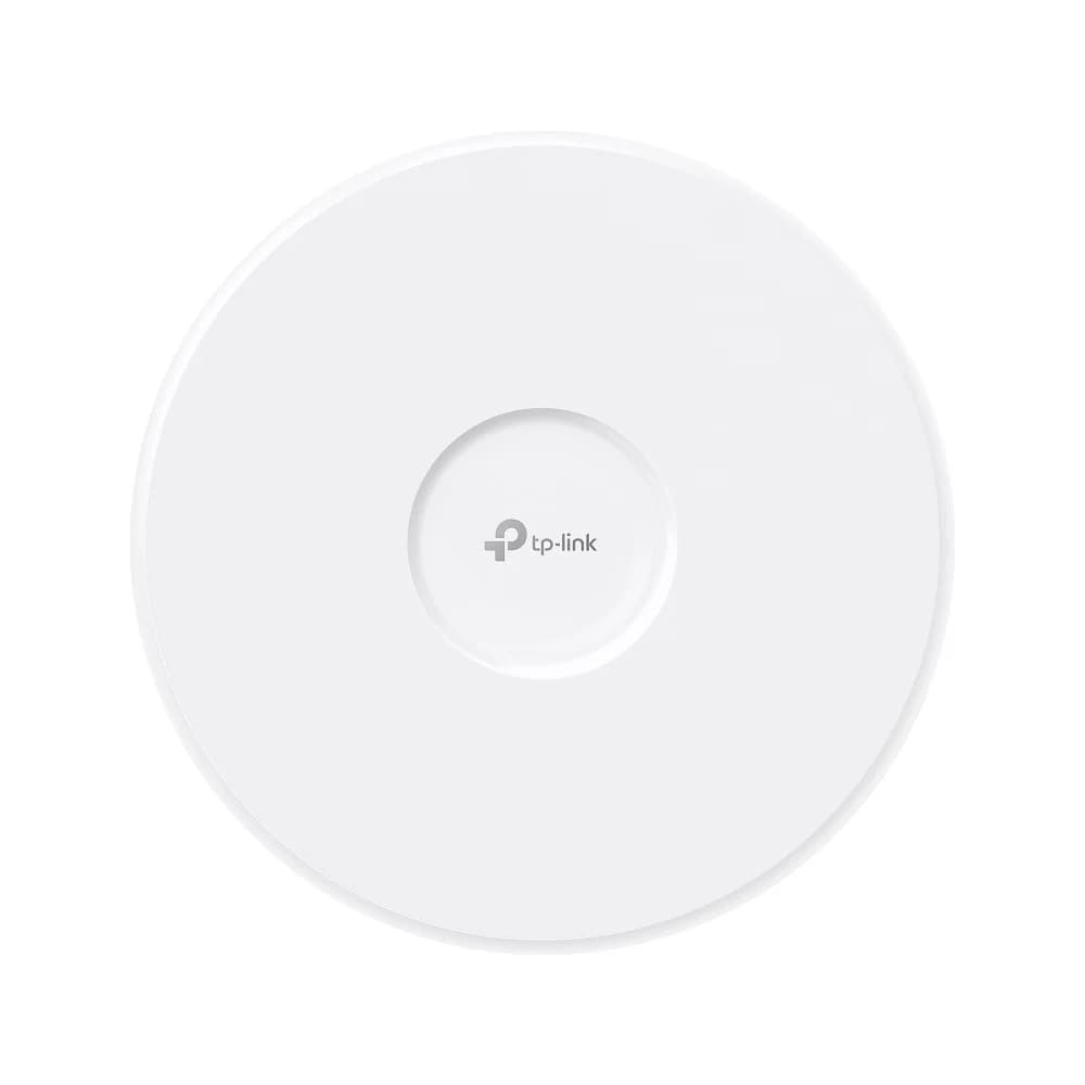 TP-Link EAP773, Трёхдиапазонная точка доступа WiFi 7 BE9300, 1 порт RJ45 10 Гбит/с, до 574 Мбит/с 2,4 ГГц + до 2880 Мбит/с 5 ГГц + до 5760 Мбит/с 6 ГГц, 802.3bt (PoE++) или 12 В, MU-MIMO
