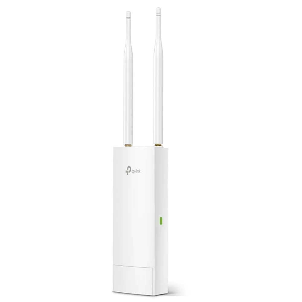 Точка доступа наружная 300M Tp-Link EAP110-outdoor 2,4GHz, 300Mbps, 10/100Mbps LAN, пассивный PoE, 2 x 5dBi всенаправленные антенны, IP65 всепогодный корпус, 6KV молниезащита, Omada SDN (аппаратный