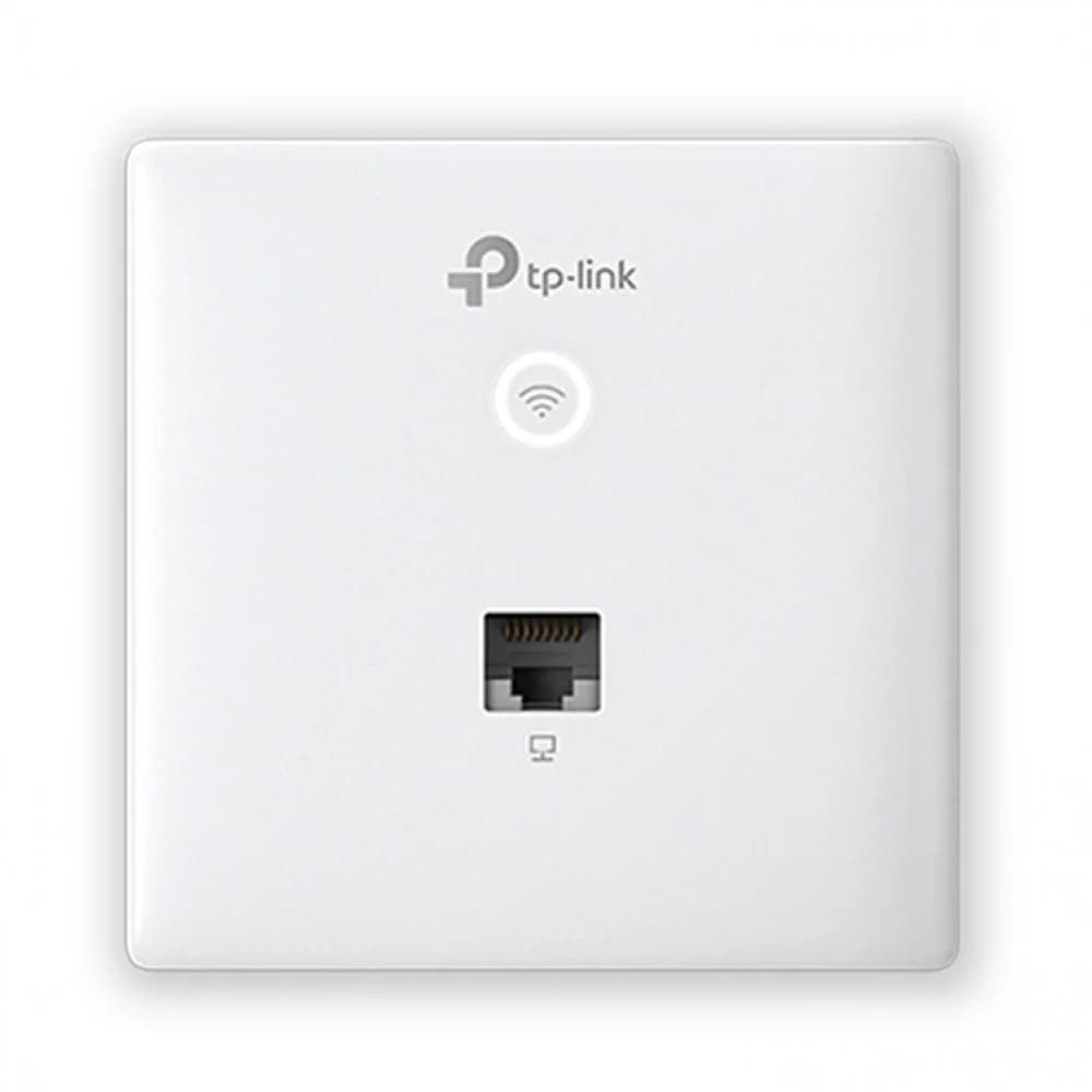 EAP230-WALL AC1200Двухдиапазонная настенная точка доступаOmada,866Мбит/с на5 ГГц и 300Мбит/с на2,4ГГц,2 гигабитных портаLAN,поддержка802.3af/atPoEin,работа в автономном режиме и под управлением конт