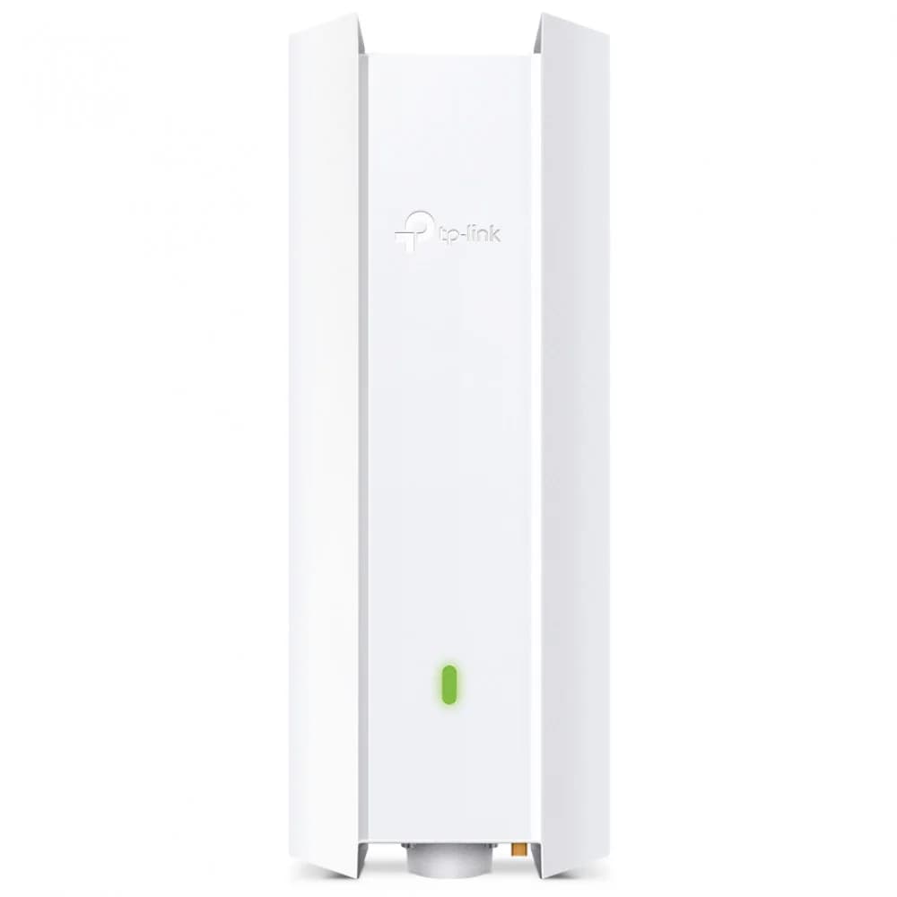 Уличная/Внутренняя точка доступа Wi‑Fi 6 AX3000 GbE TP-Link EAP650-Outdoor <GbE порт Ethernet RJ-45 с поддержкой PoE IEEE802.3at / Passive PoE 48 В (адаптер Passive PoE идёт в комплекте), 574 Mbps н