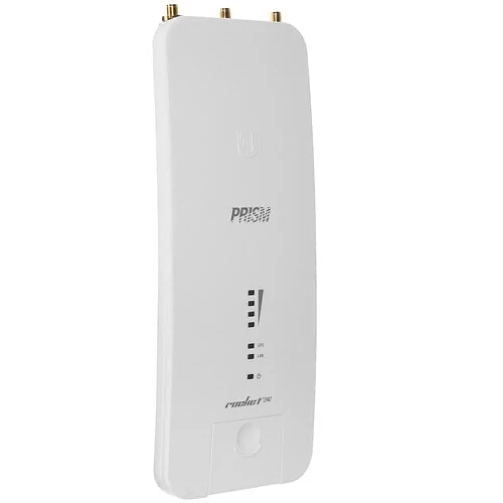 UBIQUITI R2AC-PRISM Точка доступа Wi-Fi Ubiquiti Rocket 2AC Prism 2.4 ГГц, PtP/PtMP, airMAX ac, 2x RP-SMA
