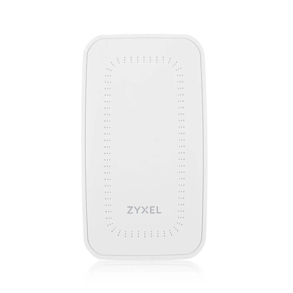 Точка доступа Zyxel NebulaFlex Pro WAX300H, WiFi 6, 802.11a/b/g/n/ac/ax (2,4 и 5 ГГц), MU-MIMO, настенная, антенны 2x2, до 575+2400 Мбит/с, 4xLAN GE (1x PoE out), защита от 3G/4G, PoE only
