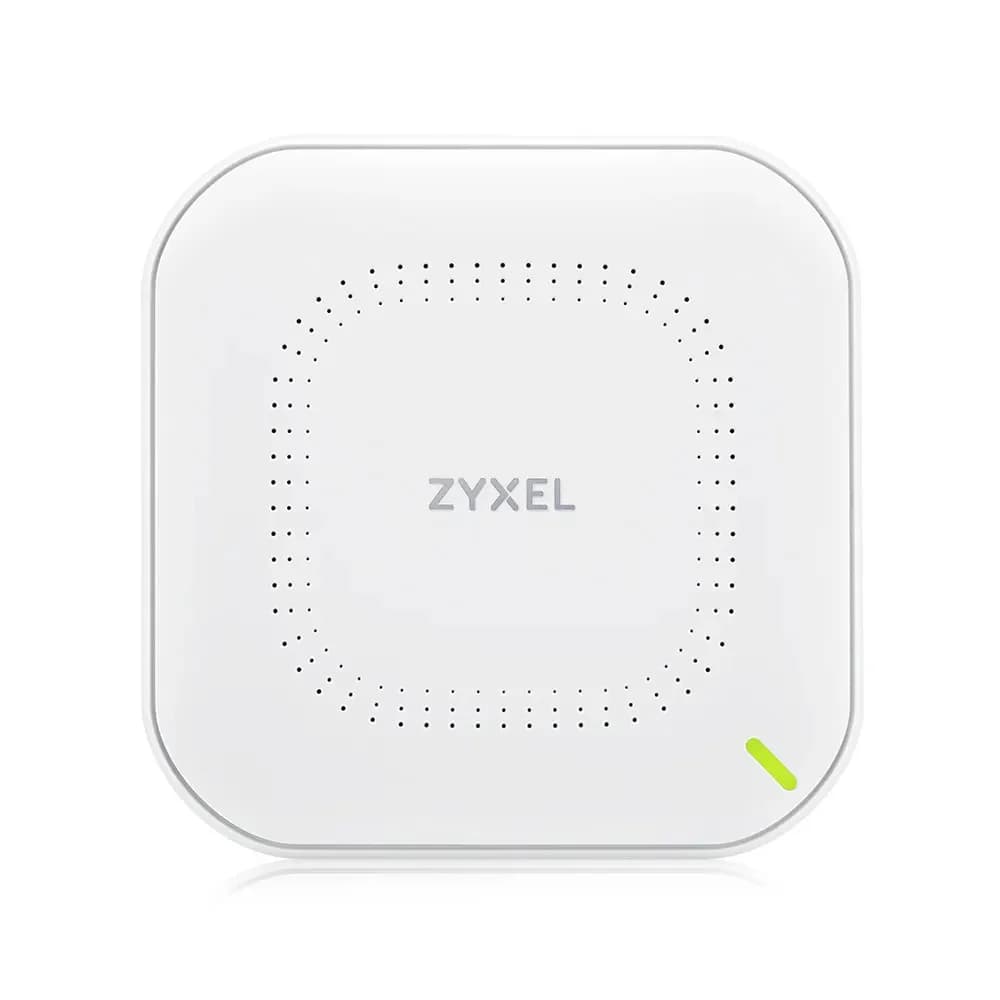 Точка доступа Zyxel NebulaFlex NWA50AX PRO, WiFi 6, 802.11a/b/g/n/ac/ax (2,4 и 5 ГГц), MU-MIMO, антенны 3x3, до 575+2400 Мбит/с, 1xLAN 2.5GE, PoE, без поддержки Captive portal и WPA-Enterprise, защи
