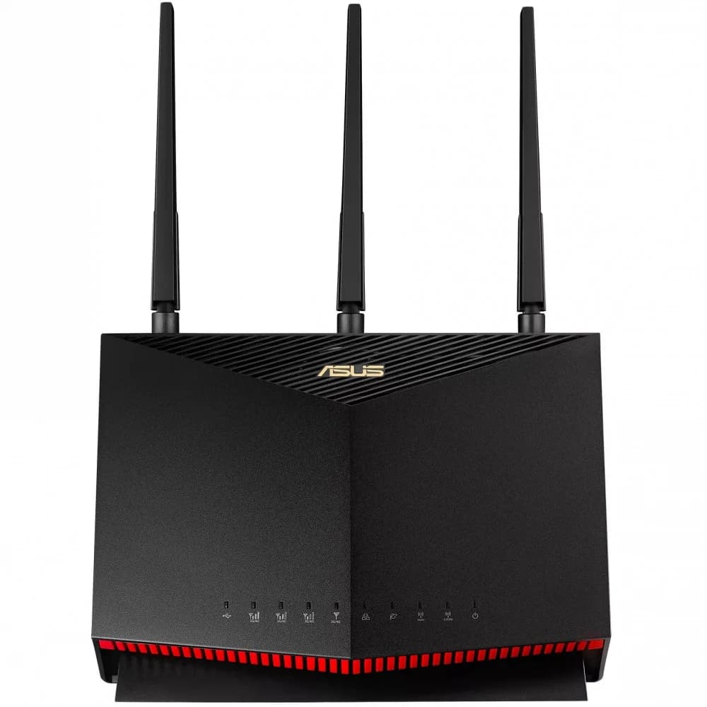 Wireless router, ASUS 4G-AC86U, WiFi 5 (1733M), (4+1) x 10/100/1000/Mbps, USB 2.0, 3G/4G/SimLTE