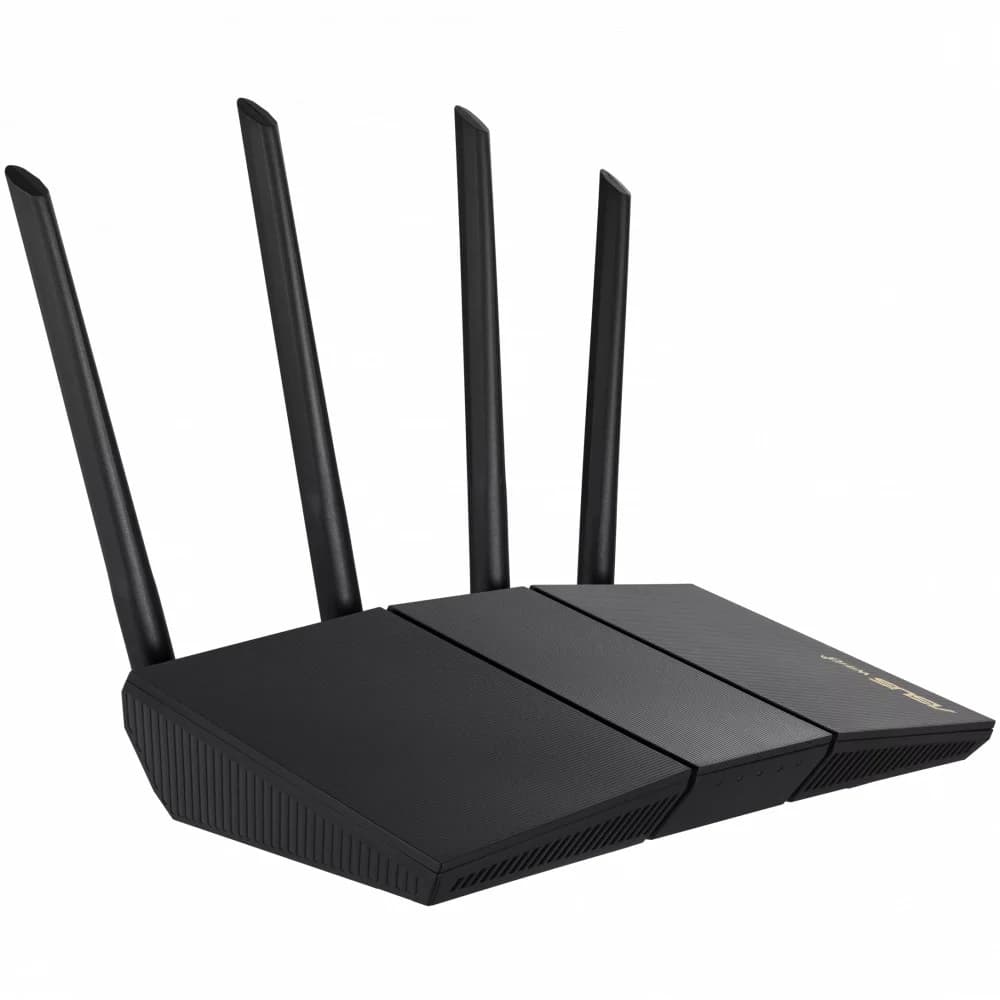Сетевой маршрутизатор со встроенной беспроводной точкой доступа, ASUS, RT-AX57, 802.11/n/ac/ax, AX3000, 1 порт 10/100/1000M WAN, 4 порта 10/100/1000M LAN