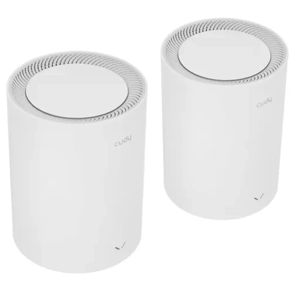 Бесшовный Mesh роутер Cudy M1800(2-Pack) AX1800 10/100/1000BASE-TX белый (упак.:2шт)