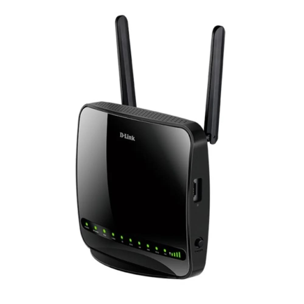 Маршрутизатор D-Link DWR-956/4HDB1E Беспроводной маршрутизатор AC1200 с поддержкой 4G LTE, портами Gigabit Ethernet и 1 FXS-портом