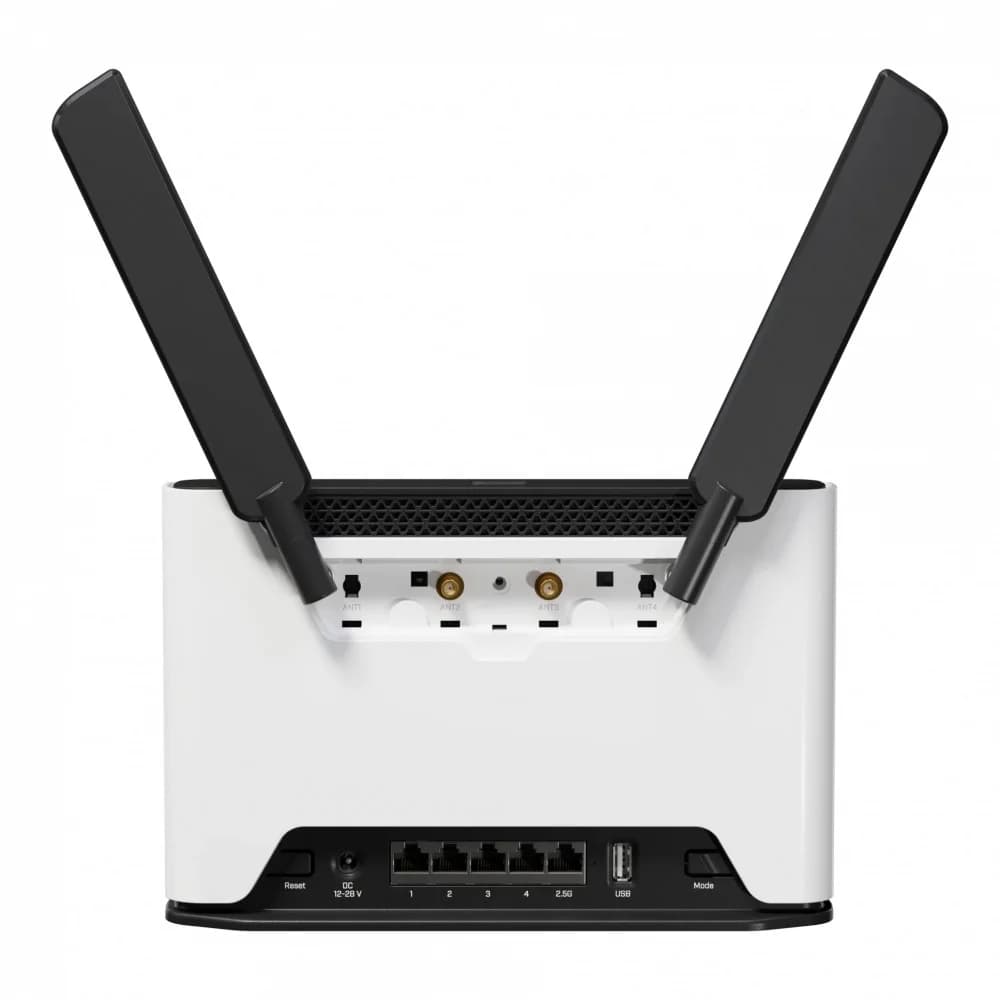 Роутер беспроводной MikroTik Chateau LTE18 ax (S53UG+5HAXD2HAXD-TC&EG18-EA) AX1800 100/1000/2500BASE-T/3G/4G/5G cat.18