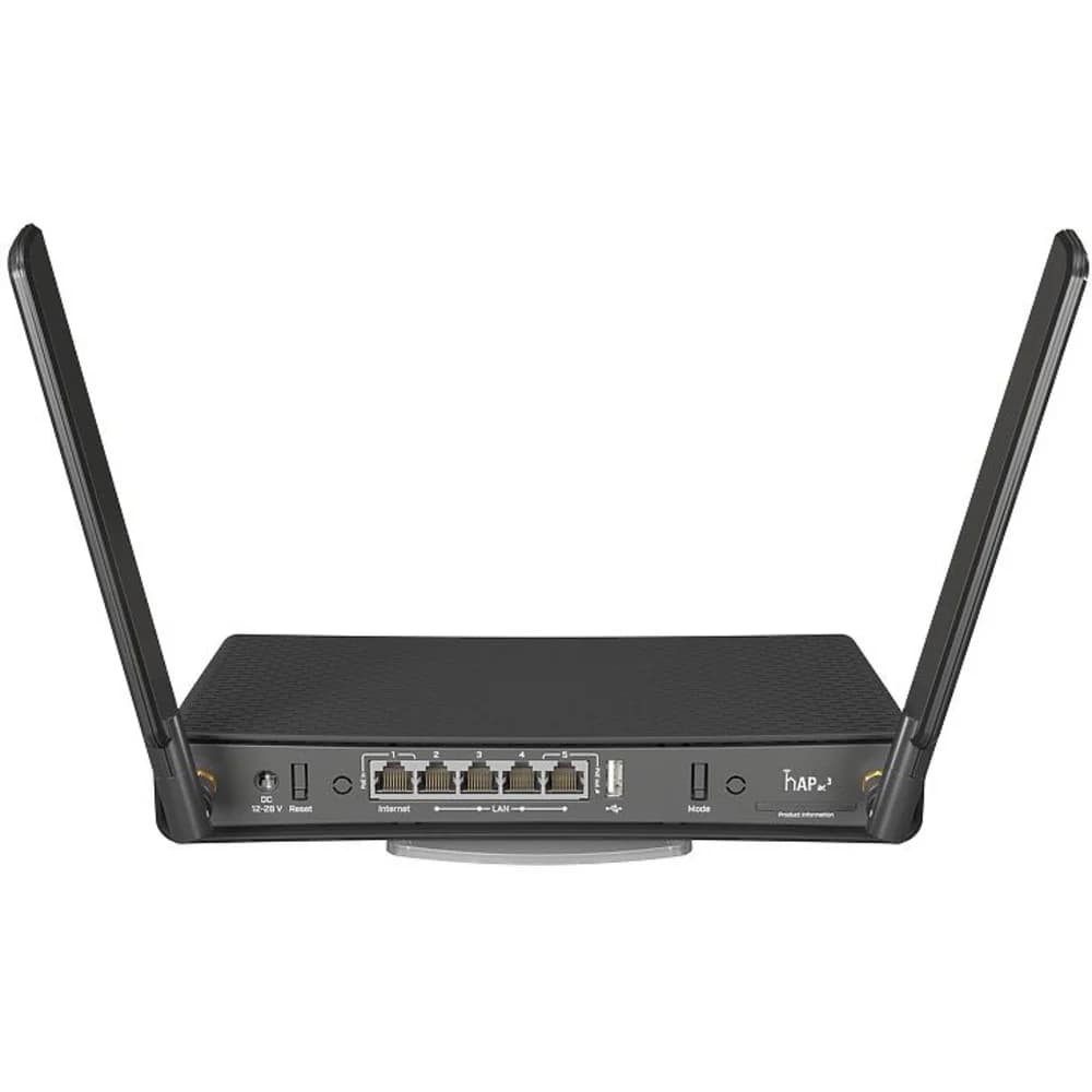 RBD53iG-5HacD2HnD, hAP ac3 with 4-core 716 MHz CPU, 256MB RAM, 5 x Gigabit LAN (PoE-out on port#5), two wireless interfaces (built-in 2.4Ghz 802.11b/g/n two chain, built-in 5Ghz 802.11ac two chain),