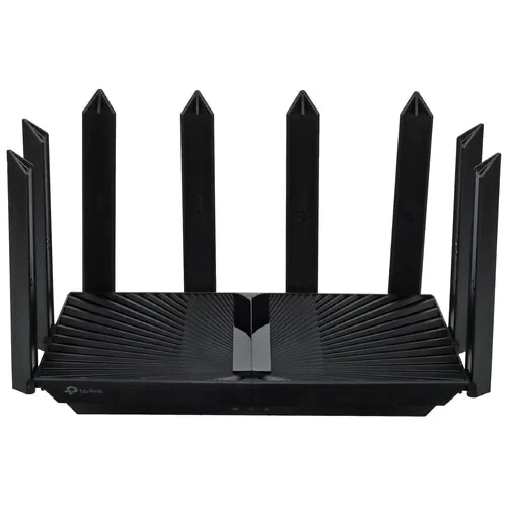 AX6000 Wi-Fi 6 RouterSPEED: 1148 Mbps at 2.4 GHz + 4804 Mbps at 5 GHzSPEC: 8× Antennas, 2.0 GHz Quad- Core CPU, 1*2.5Gbps WAN/LAN port +1*1Gbps WAN/LAN port +3*1Gbps LAN ports, 1xUSB 3.0 Port, 1024-