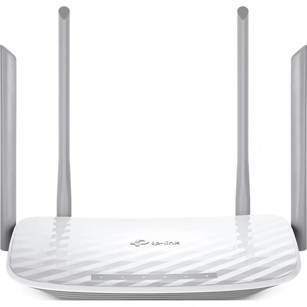 Маршрутизатор беспроводной AC1200 Tp-Link Archer C50 AC1200 Dual Band Wireless Router, 67Mbps at 5Ghz + 300Mbps at 2.4Ghz, 802.11ac/a/b/g/n, 1 WAN, 4 LAN, 4 фиксированные антенны, Beamforming, 2×2 M