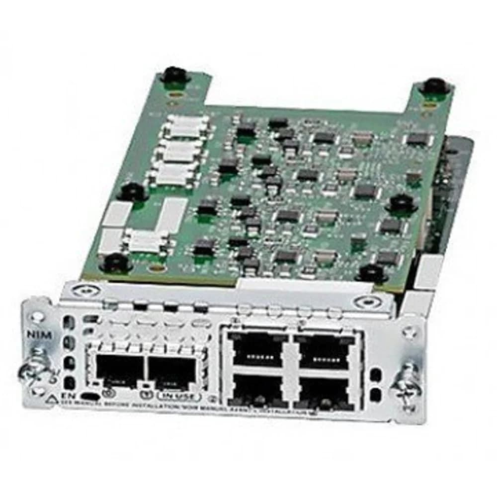 NIM-4FXSP= Модуль интерфейсный сетевой 4-Port Network Interface Module - FXS, FXS-E and DID