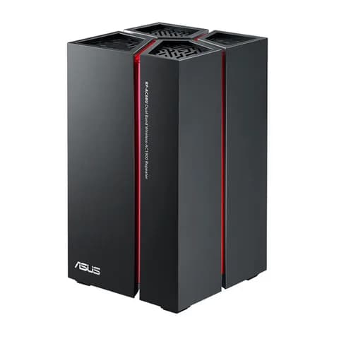 Усилитель сигнала Asus RP-AC68U, 1900 Мбит/с(802.11a/b/g/n/ac), 2.4/5GHz, 5xLAN 10/100/1000, USB 3.0